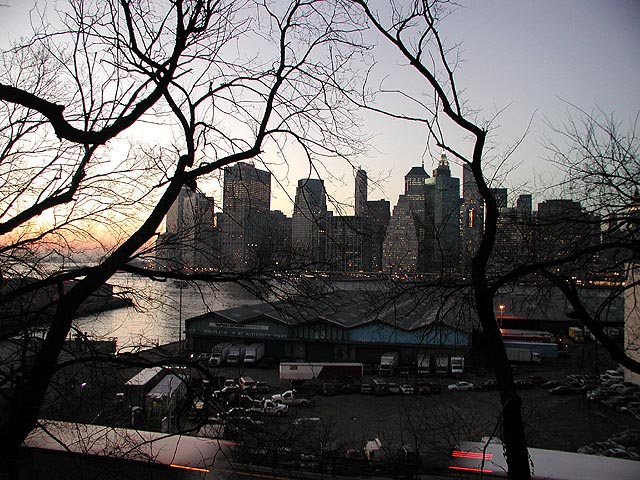 Sunset from Brooklyn Heights